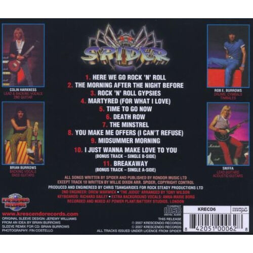  Spider  -  rough justice 