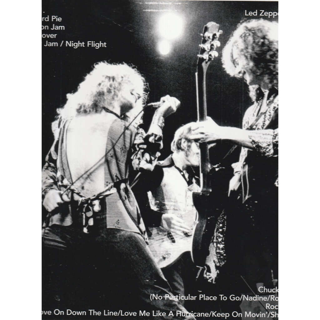  led zeppelin circa 1975 