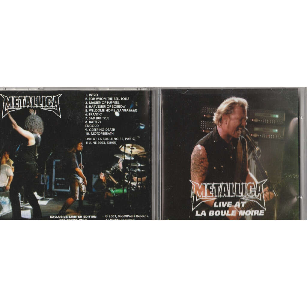  live at la boule noire 