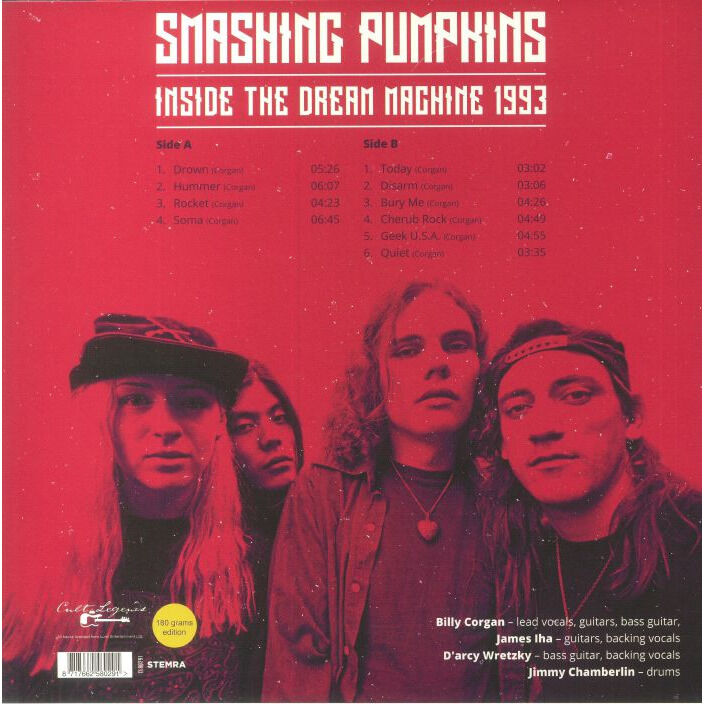  The Smashing Pumpkins  -  inside the dream machine 1993 