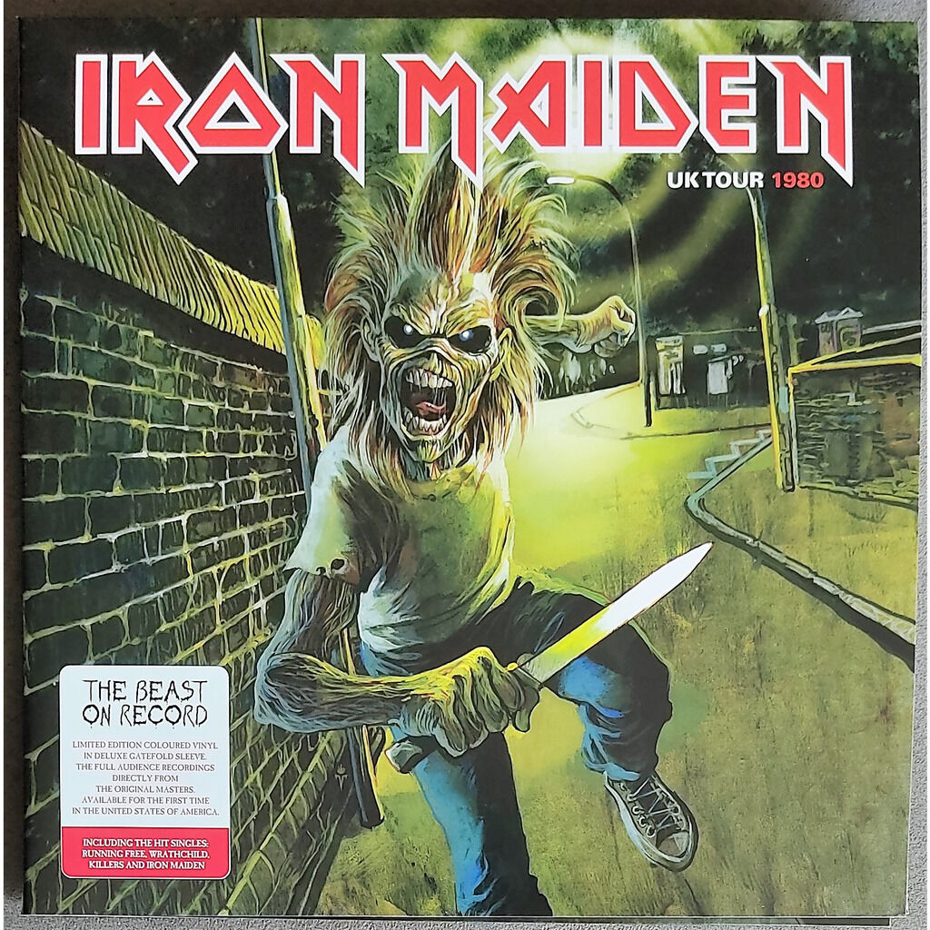  Iron Maiden  -  uk tour 1980 -pict-disc vinyl 