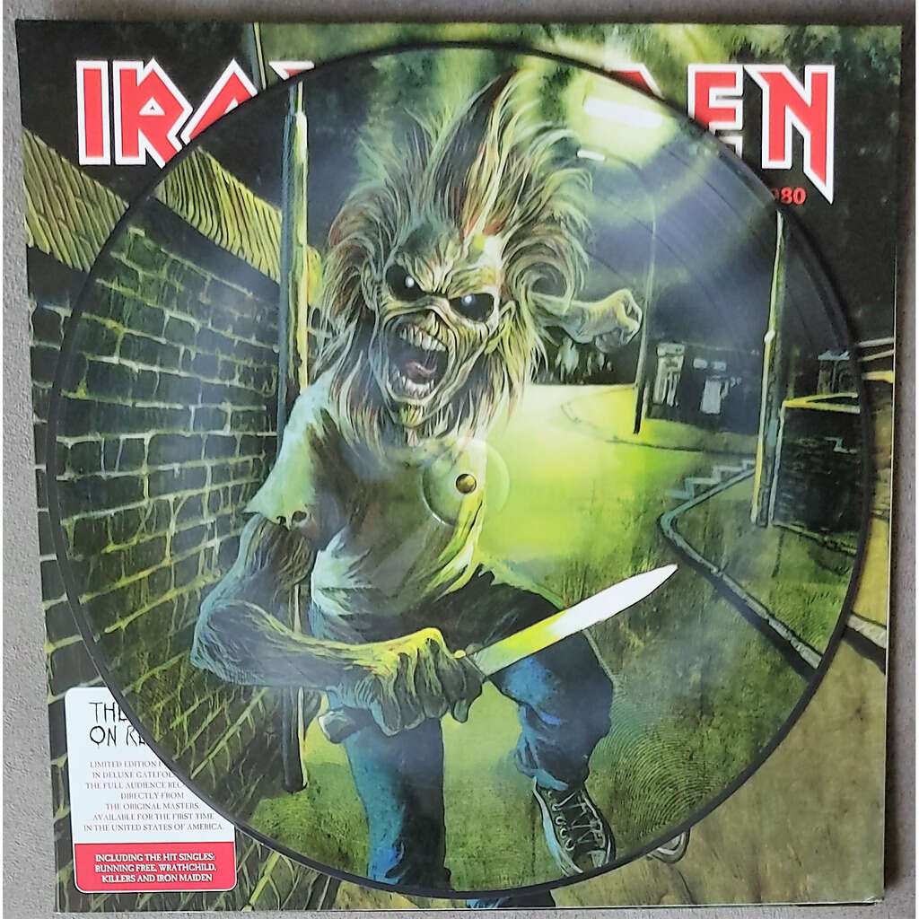  Iron Maiden  -  uk tour 1980 -pict-disc vinyl 