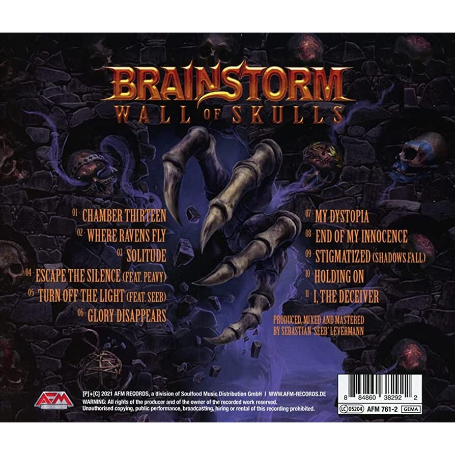  Brainstorm  -  wall of skulls 