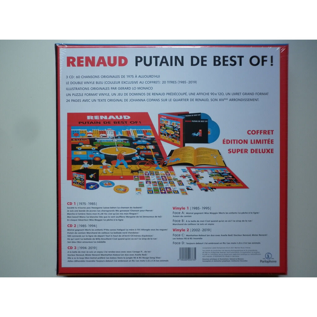 Putain D'Coffret - Renaud - Vinile