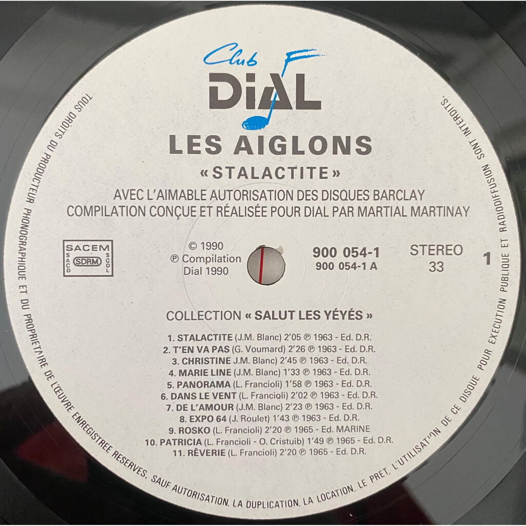  LES AIGLONS  -  stalactite 