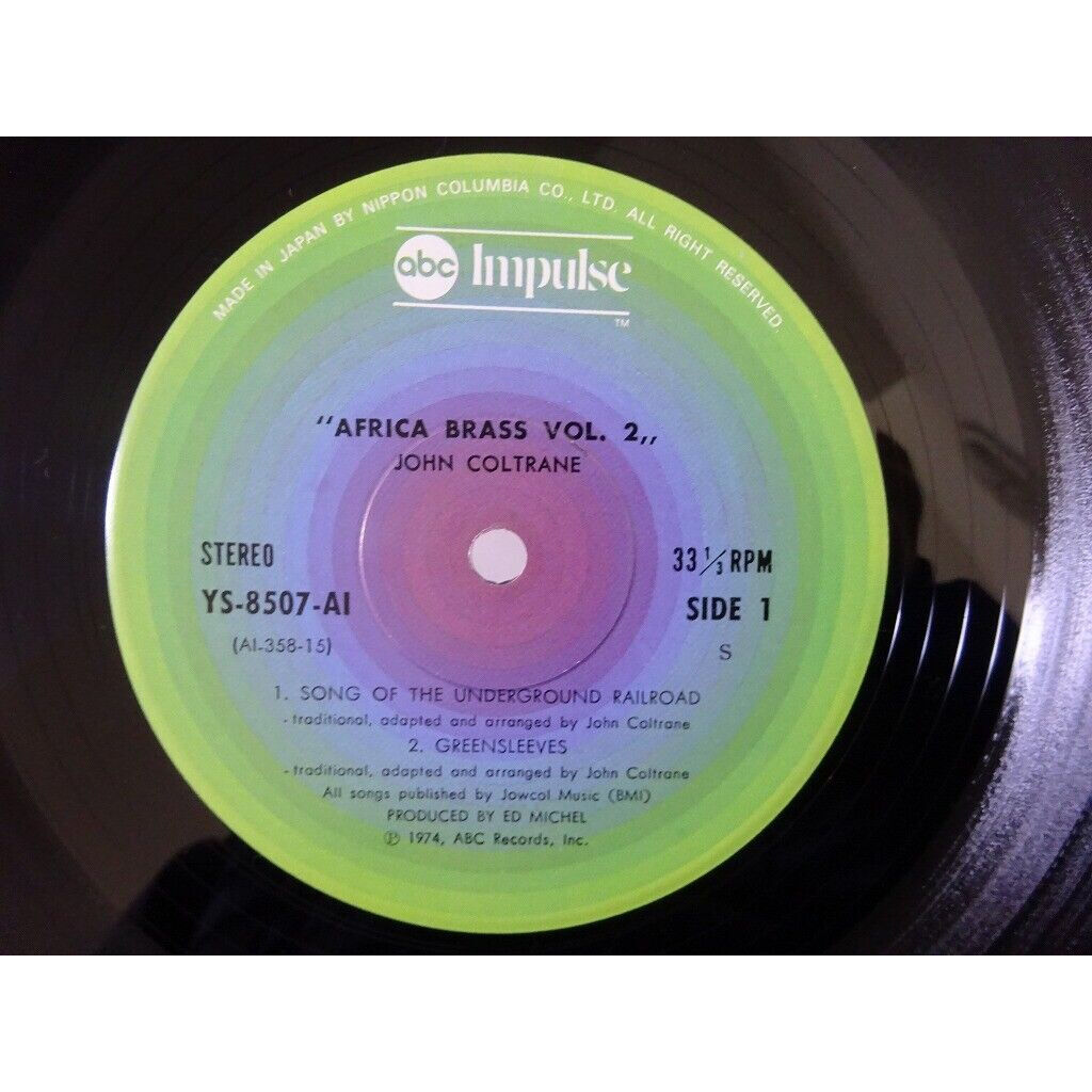 The africa brass sessions, vol. 2 by John Coltrane Eric Dolphy Pat