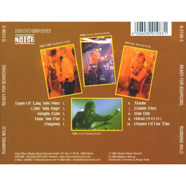  Running Wild  -  ready for boarding 