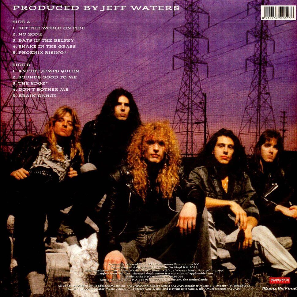  Annihilator  -  set the world on fire 