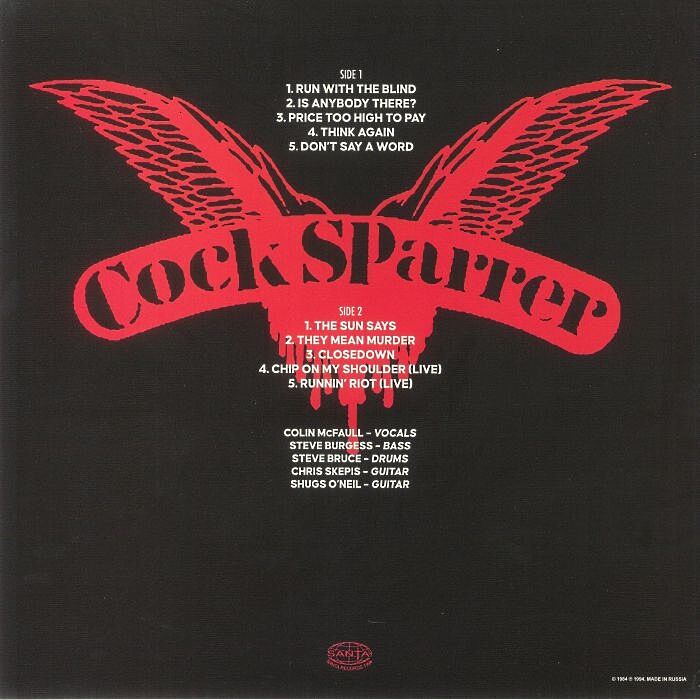  Cock Sparrer  -  running riot in '84 