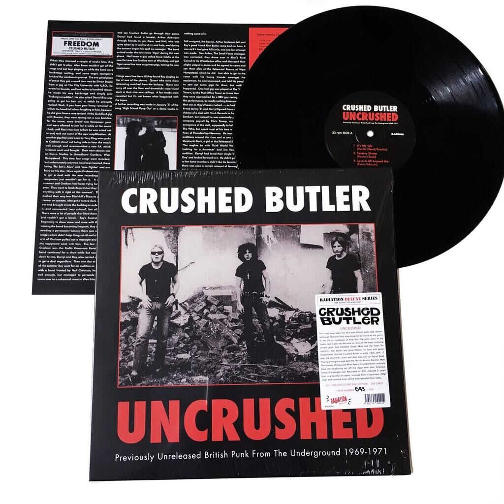 Crushed Butler  -  uncrushed: previously unreleased british punk from the underground 1969-1971 