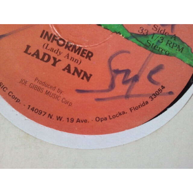 LP Lady Ann / Informer - 洋楽