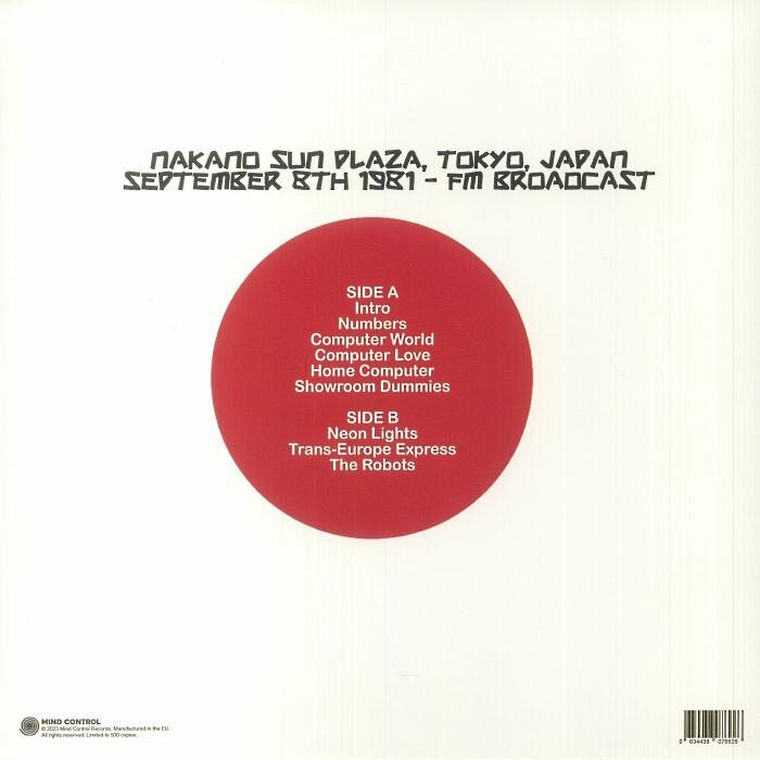  Kraftwerk  -  turning japanese: the nakano sun plaza radio broadcast 