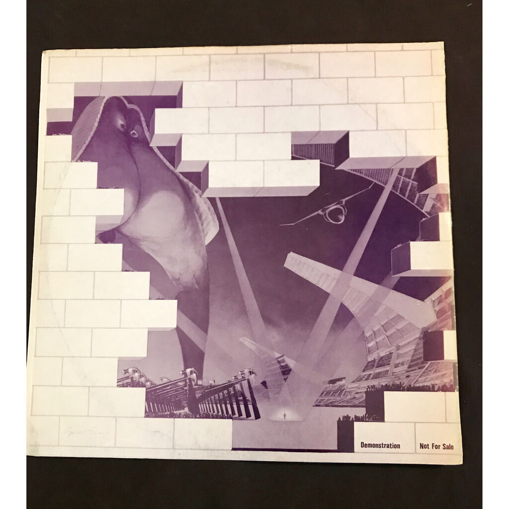 Pink floyd the wall show in new york '80 rare 2lp japan black