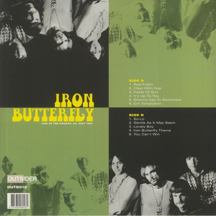  Iron Butterfly  -  live at the galaxy, la, july 1967 