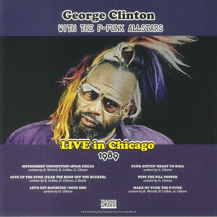  George Clinton With The P-Funk Allstars  -  live in chicago 1989 