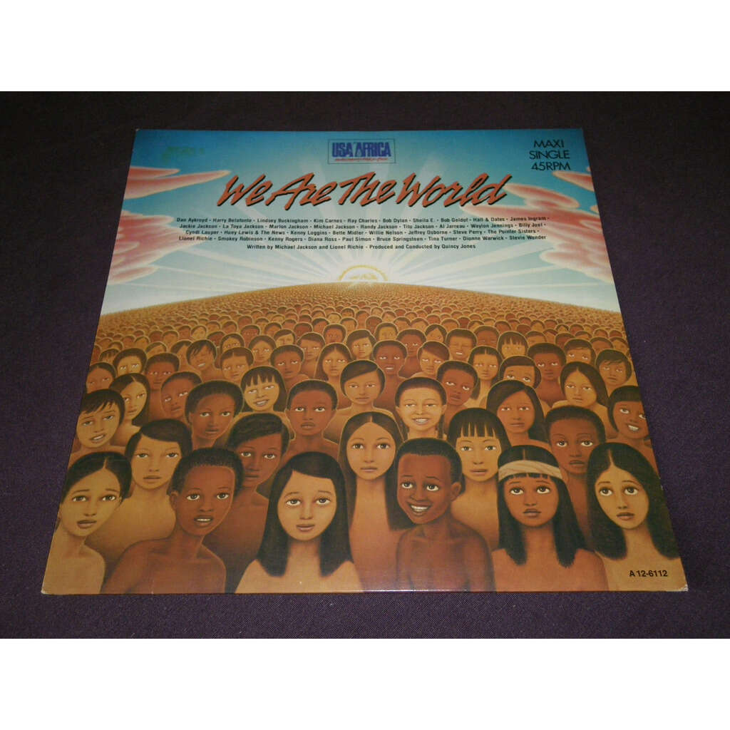 We are the world - Usa For Africa - ( 12''45回転 ) - セラー