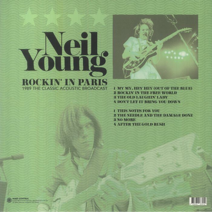  Neil Young  -  rockin' in paris: 1989 the classic acoustic broadcast 