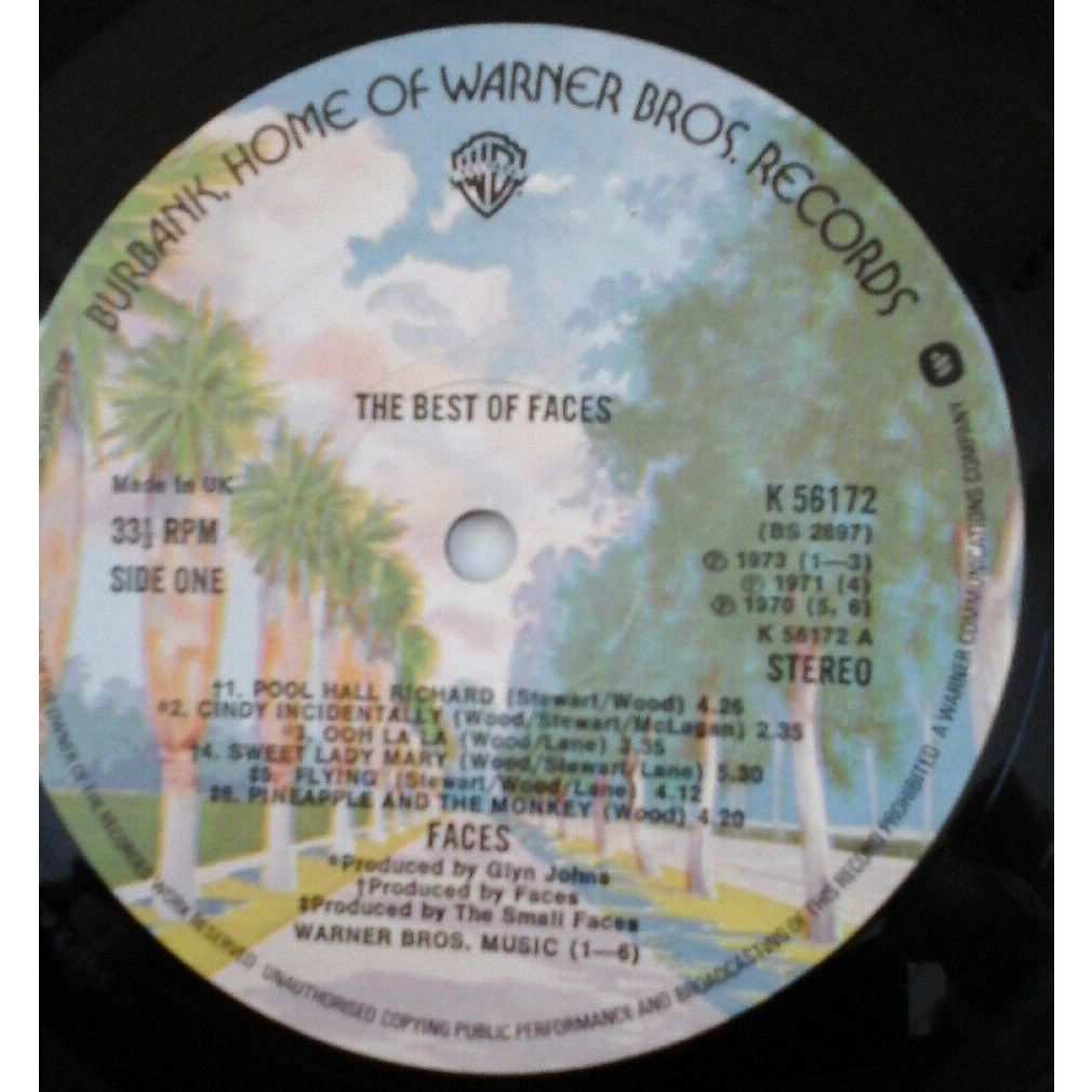 Snakes and ladders the best of faces de Faces, 33T chez dom53 Ref