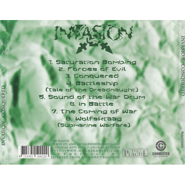  Invasion  -  conquered 