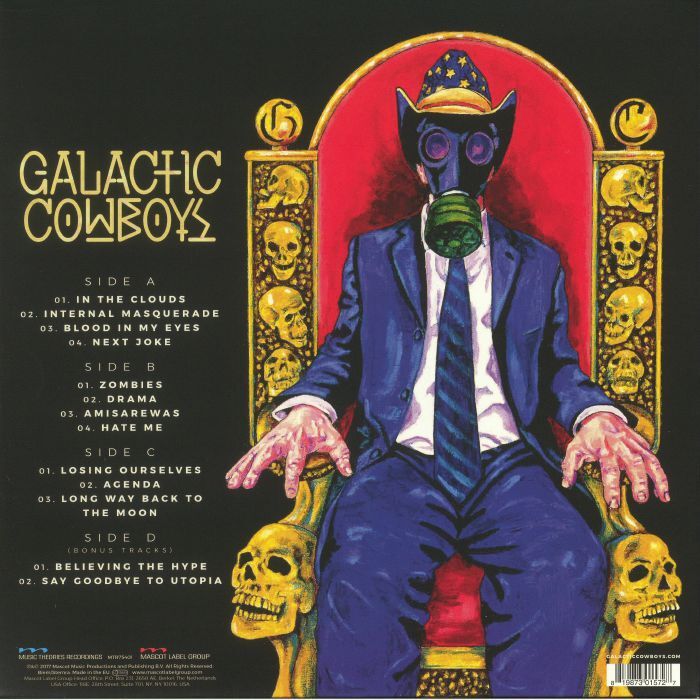  Galactic Cowboys  -  long way back to the moon 