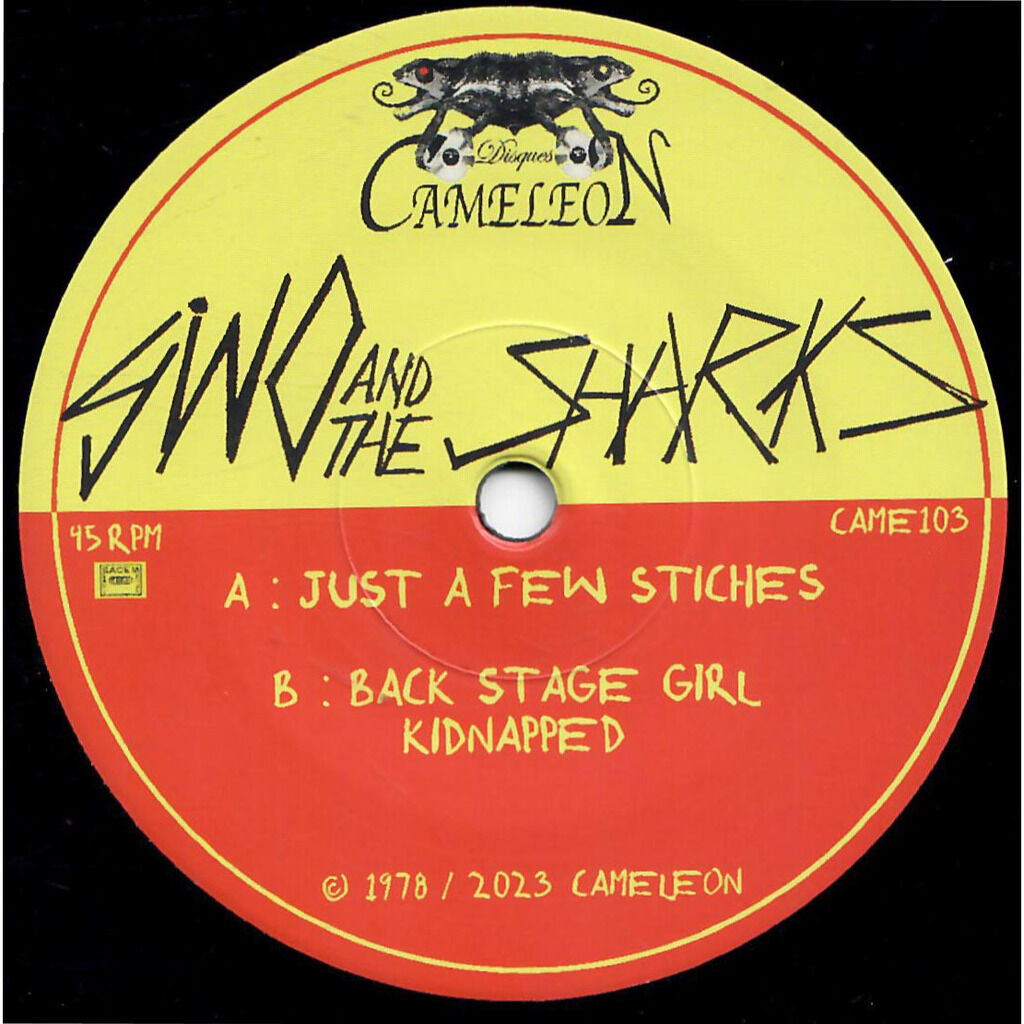  GINO AND THE SHARKS  -  just a few stiches 