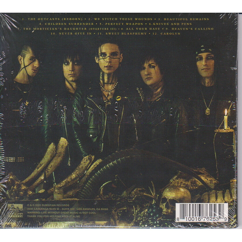  Black Veil Brides  -  re-stitch these wounds 