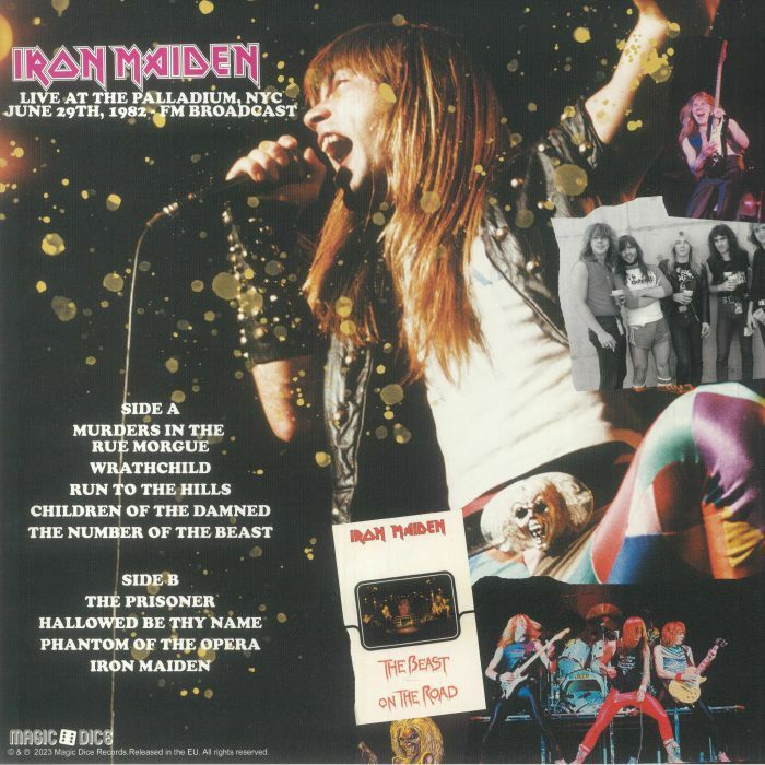 Iron Maiden  -  greetings from times square: live at the palladium nyc 1982 