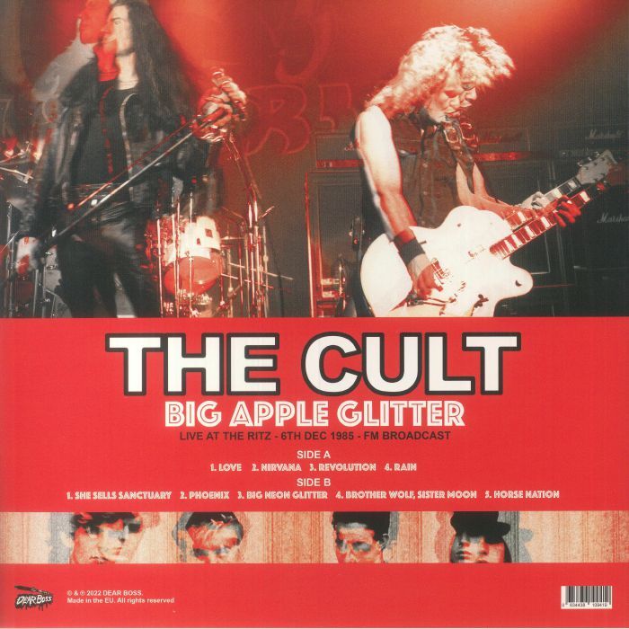  The Cult  -  big apple glitter live at the ritz 6th dec 1985 fm broadcast 