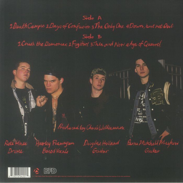  Cro-Mags  -  best wishes 