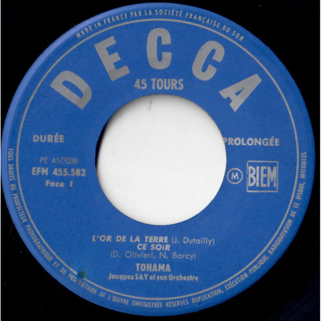  TOHAMA  -  n°4 l’or de la terre 