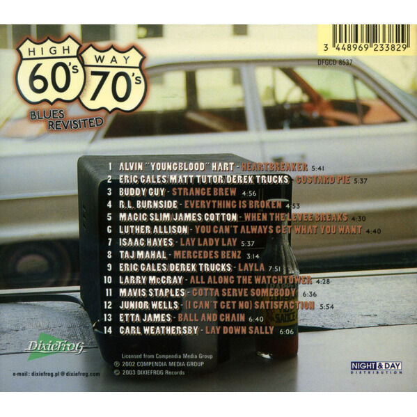  DixieFrog  -  highway 60's / 70's blues revisited 