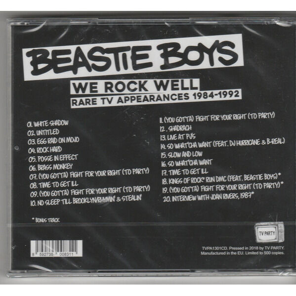  Beastie Boys  -  we rock well - rare tv appearances 1984-1992 
