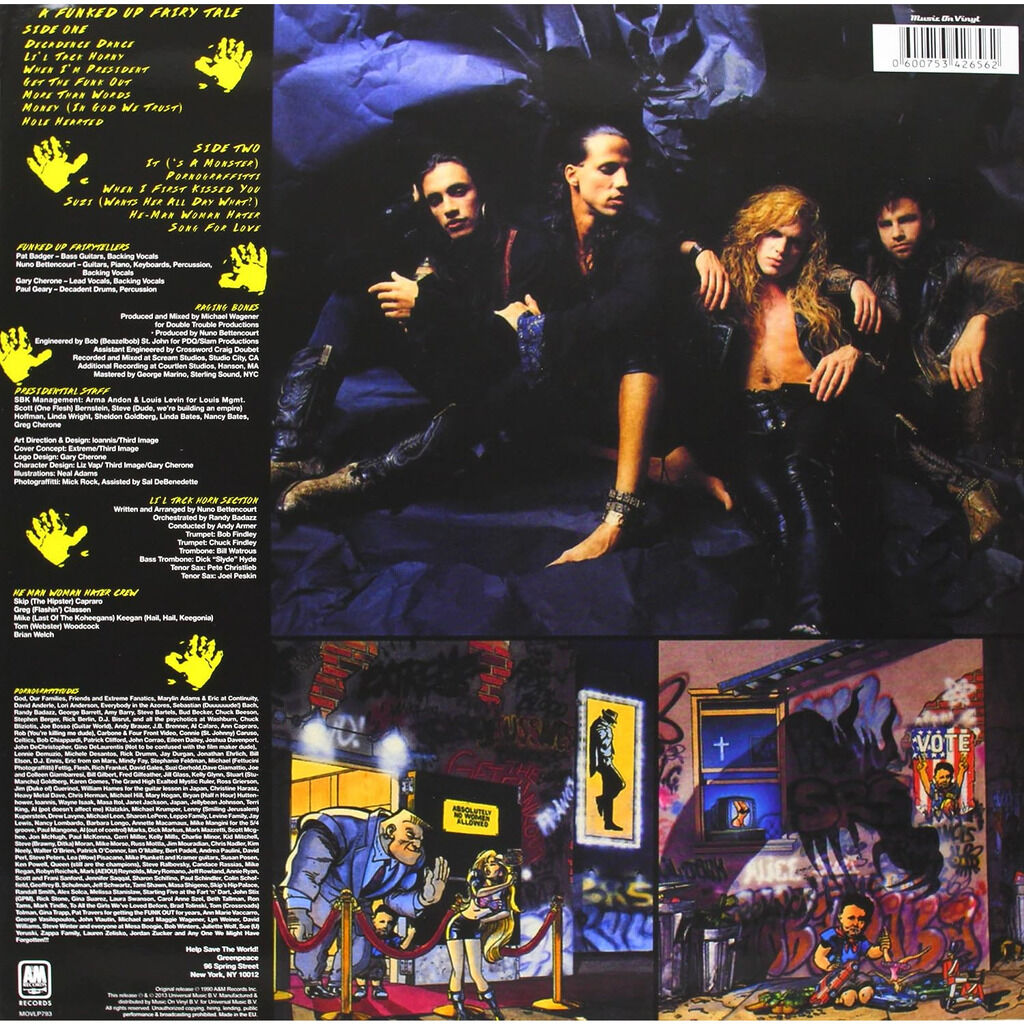  Extreme  -  extreme ||: pornograffitti (a funked up fairy tale) 