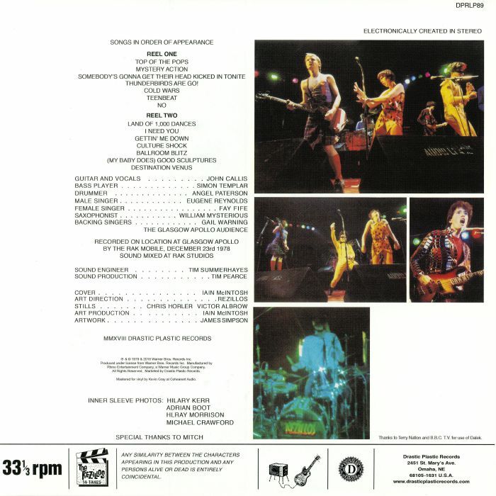  The Rezillos  -  mission accomplished...but the beat goes on 