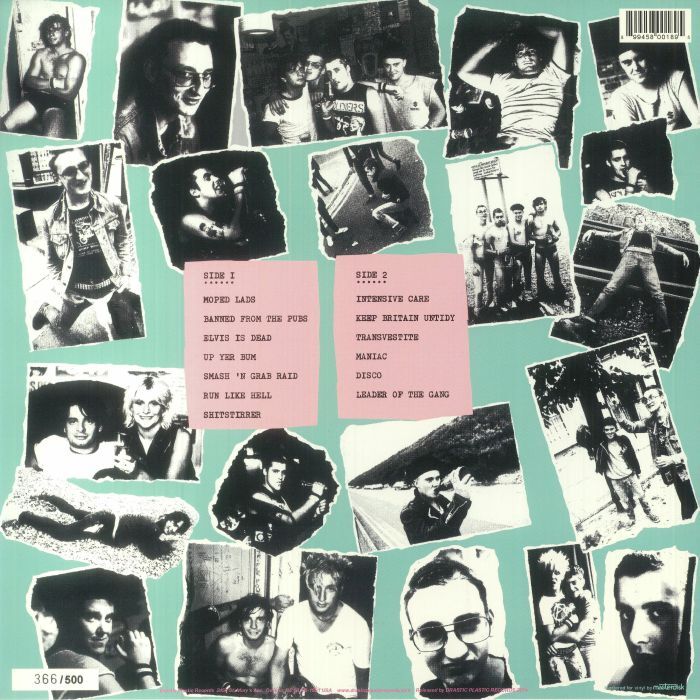  Peter And The Test Tube Babies  -  pissed and proud -pink vinyl 