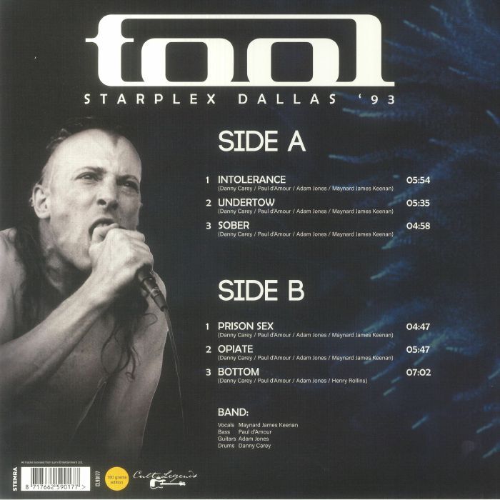  Tool  -  starplex dallas '93 