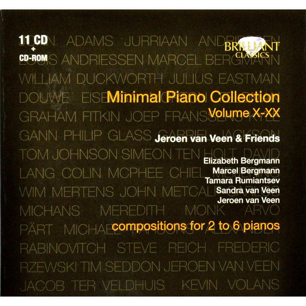 Minimal piano collection volume x-xx / elizabeth bergmann, marcel