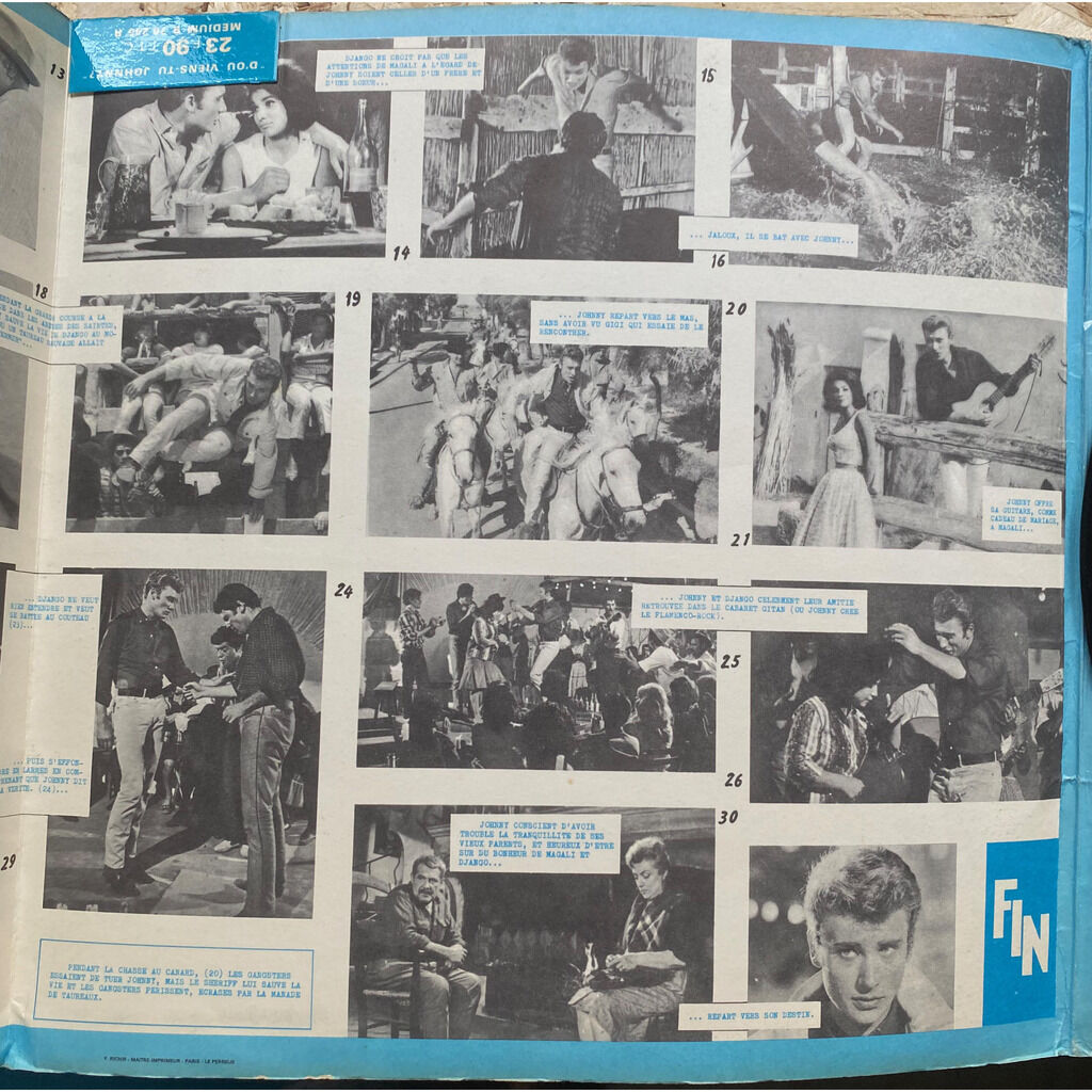  johnny hallyday  -  d’où viens-tu johnny chansons et musique du film 