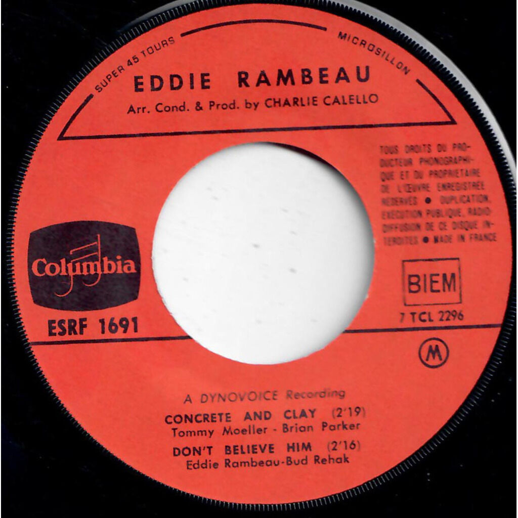  EDDIE RAMBEAU  -  concrete and clay (comment fait-elle) 