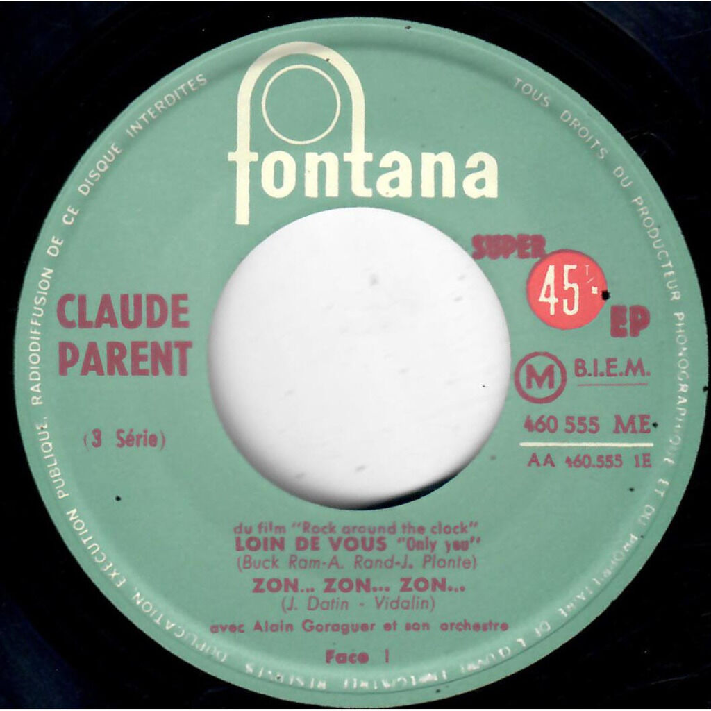  CLAUDE PARENT  -  3 - loin de vous «only you» 