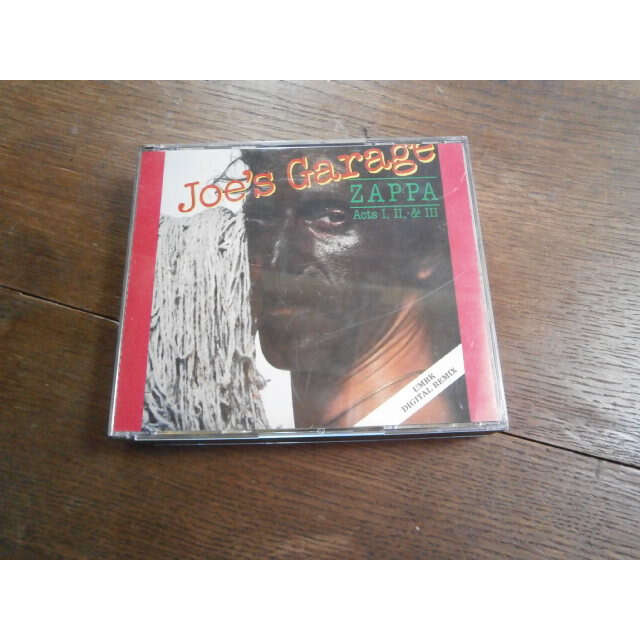 Joe's garage acts 1, 2 & 3 by Frank Zappa, CD x 2 with seventies Ref