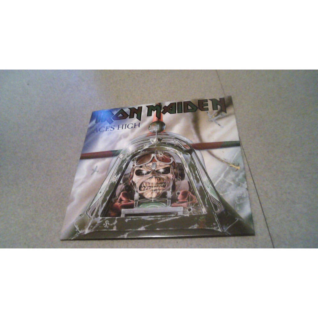 Aces high / king of twilight de Iron Maiden, SP chez zikboom85 Ref
