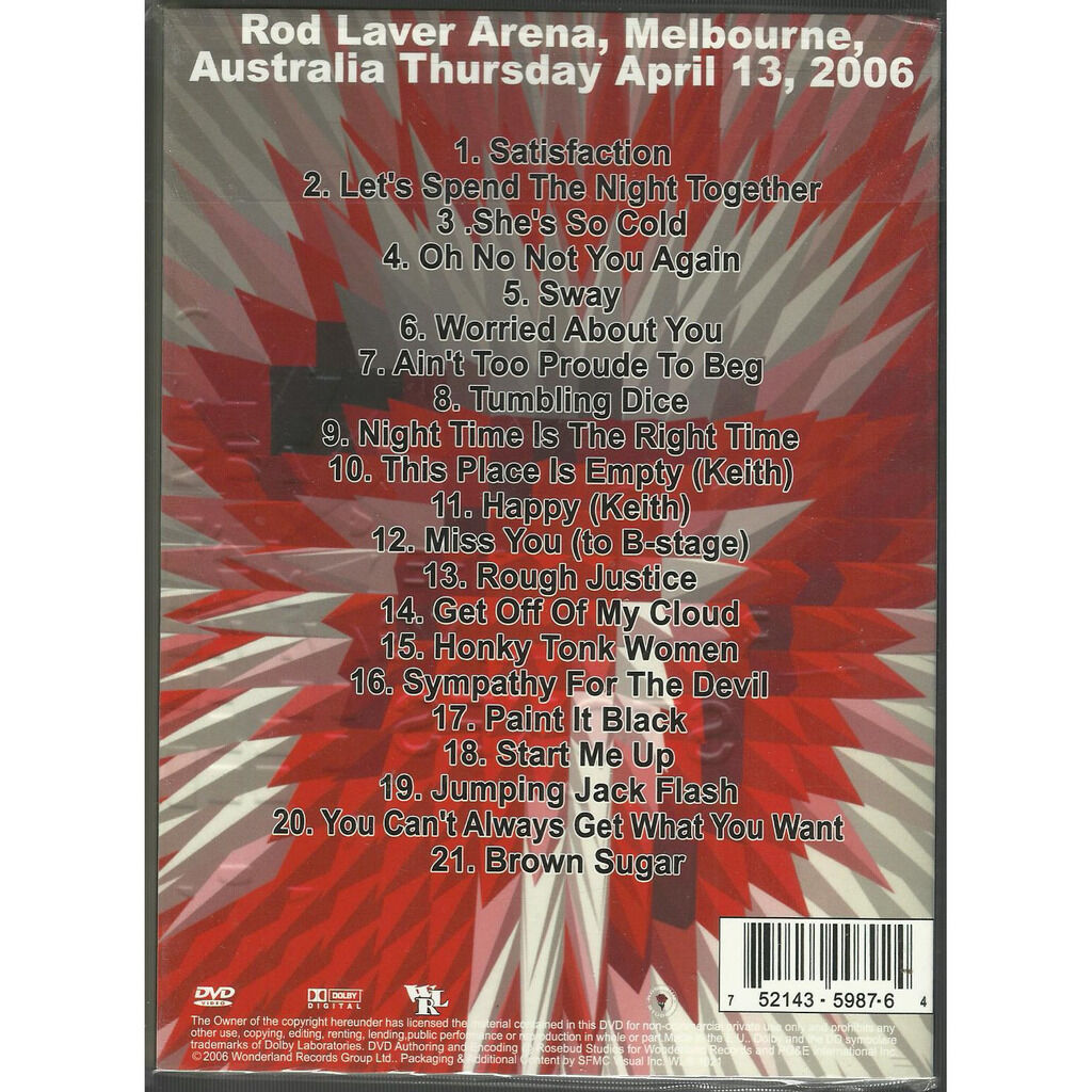  the rolling stones  -  melbourne 2006 