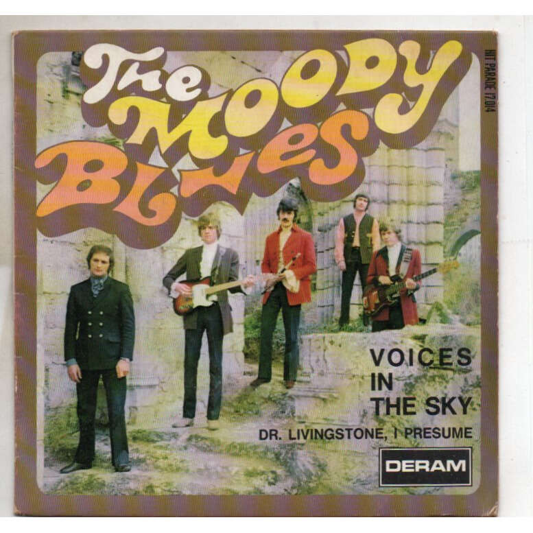Voices in the sky / dr. livingstone, i presume de Moody Blues, SP chez