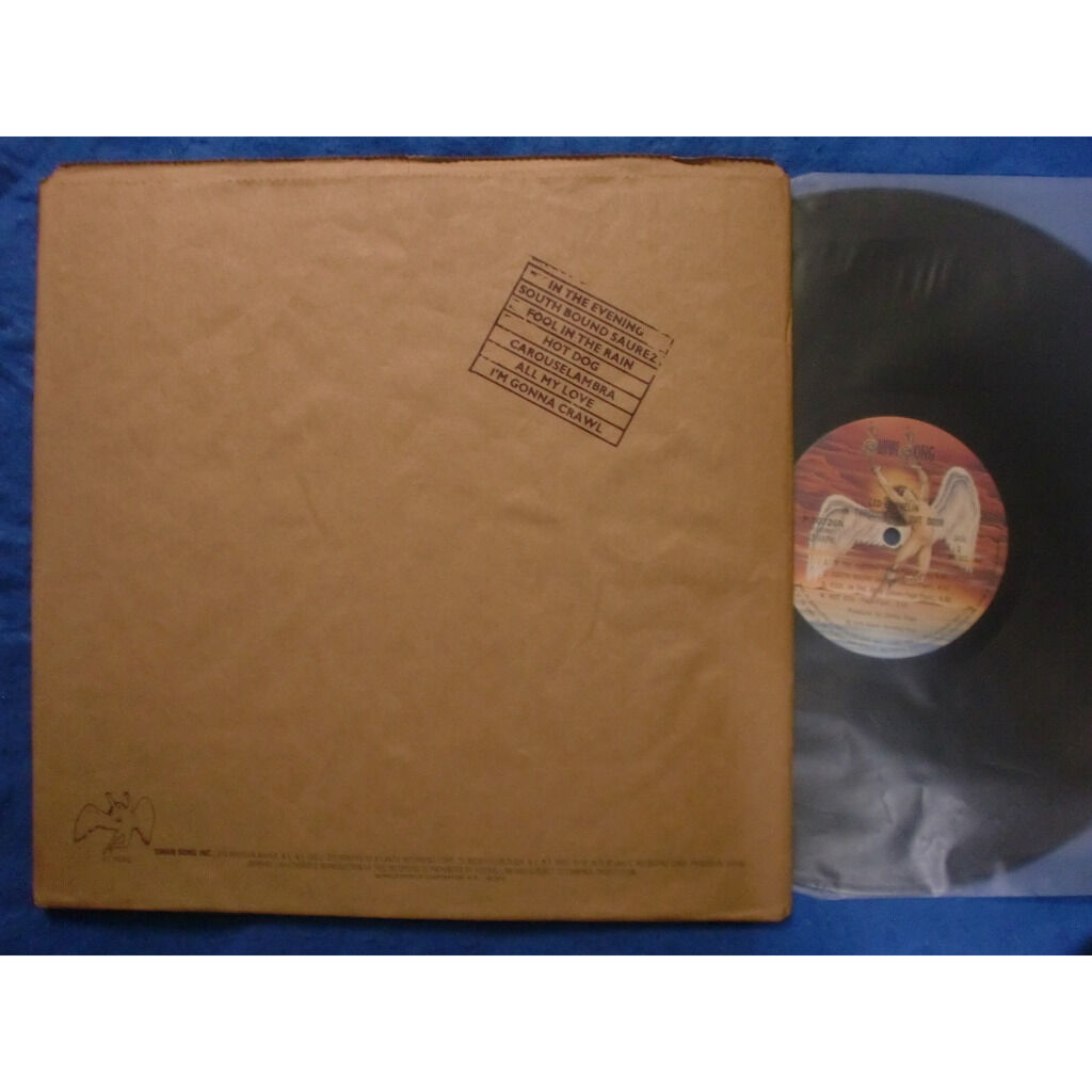 In through the out door (+paper bag) by Led Zeppelin, LP with ctrjapan