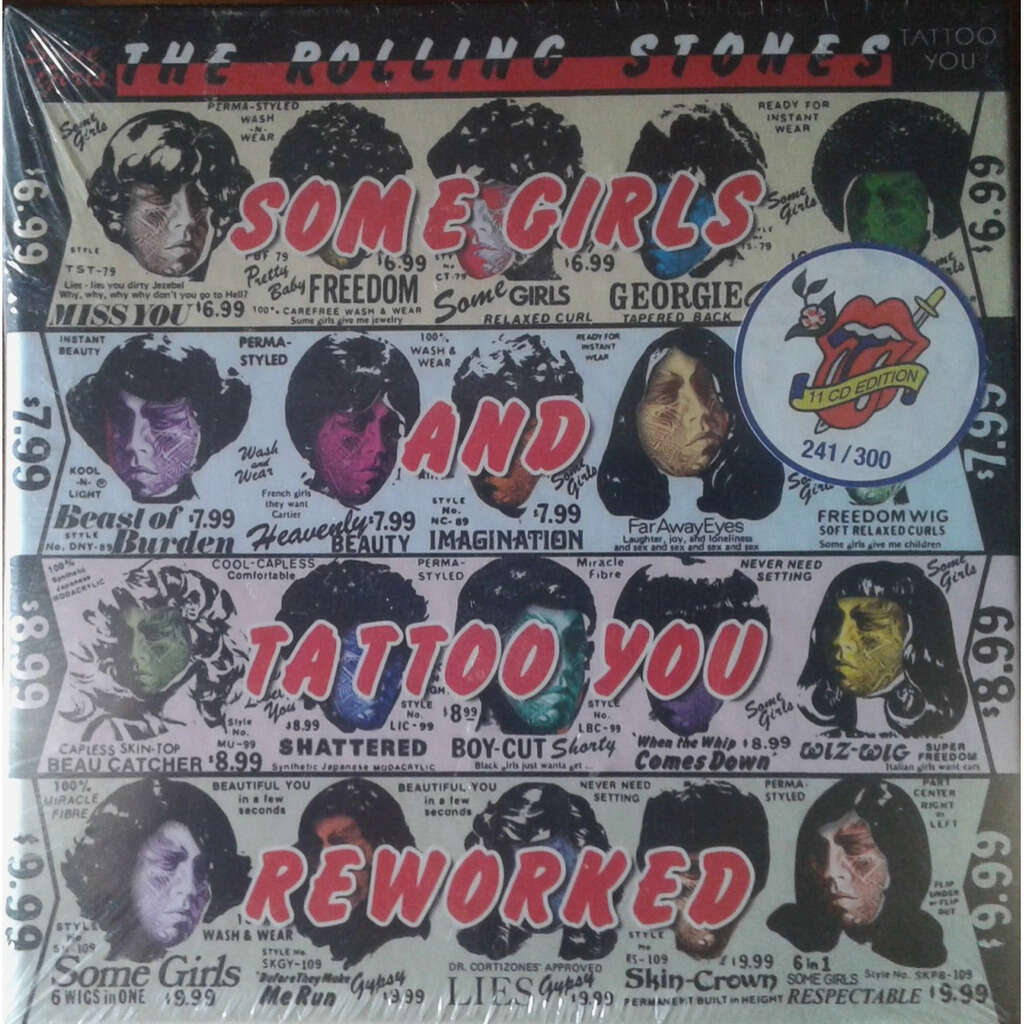 Some girls and tattoo you reworked (euro 2021 ltd 300 no'd copies 11cd