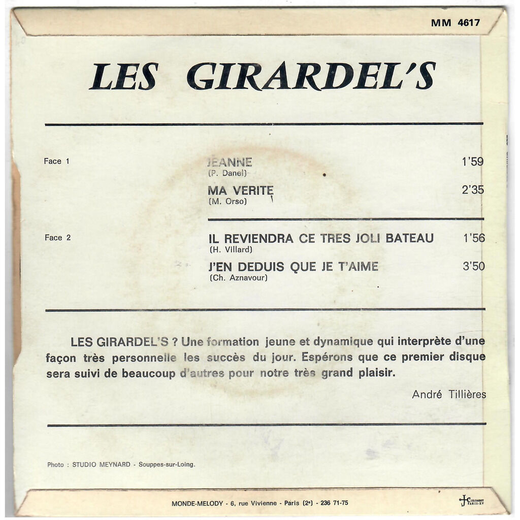  LES GIRARDEL’S  -  jeanne 