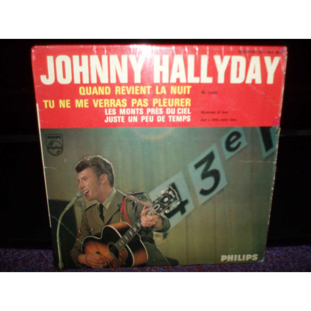 Quand revient la nuit +3 de Johnny Hallyday, EP chez slsl1951 Ref