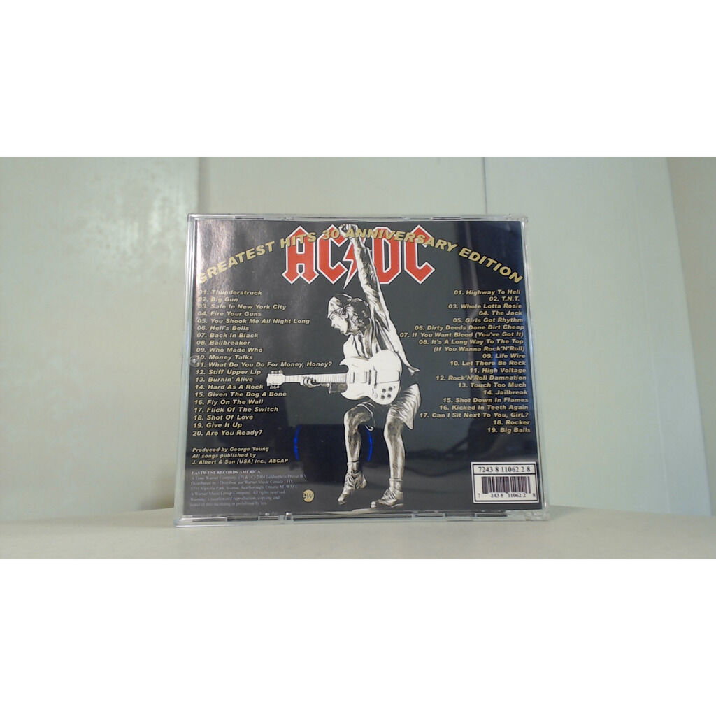 Greatest hits 30 anniversary edition by Ac/Dc, CD x 2 with bonscott ...