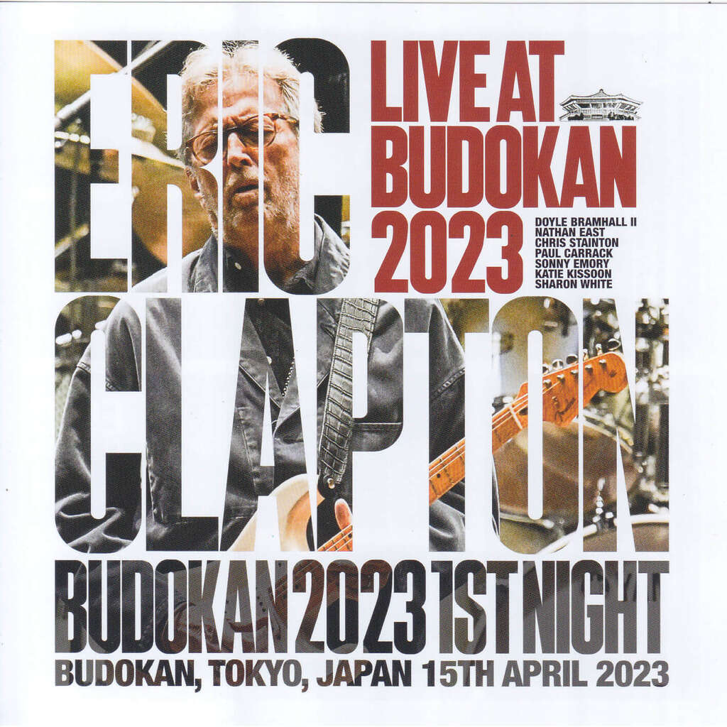 Eric clapton live at budokan 2023: 1st night, 15/4/2023 jpn numb